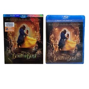 Disney Beauty and the Beast Blu-ray and DVD Set - Blue and Gold